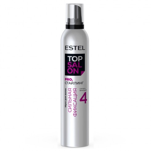 Мусс для укладки волос сильной фиксации ESTEL TOP SALON PRO.СТАЙЛИНГ 350мл